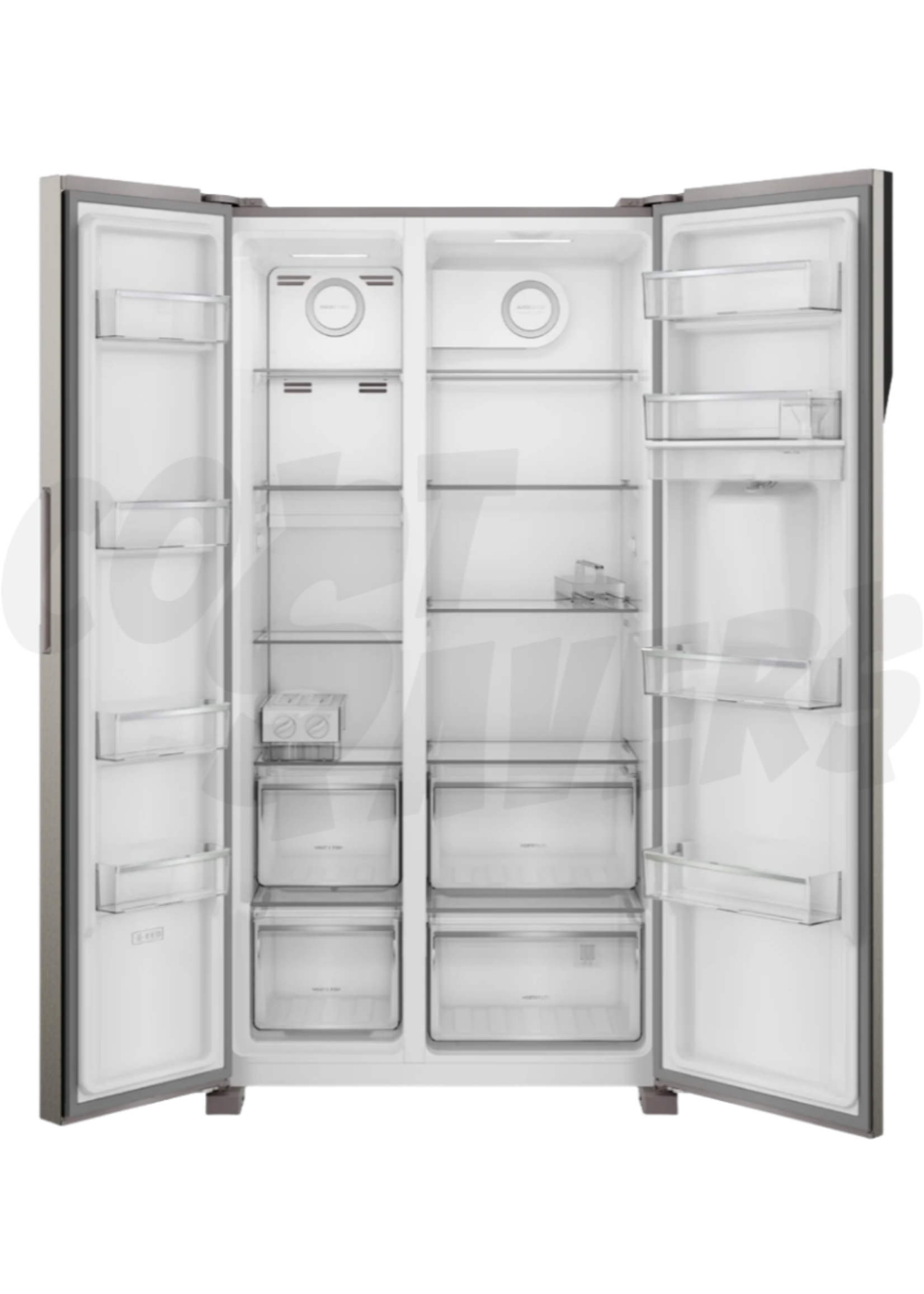 Frigidaire Frigidaire 19 Cu. Ft. SXS S/Steel Refrigerator w/Dispenser