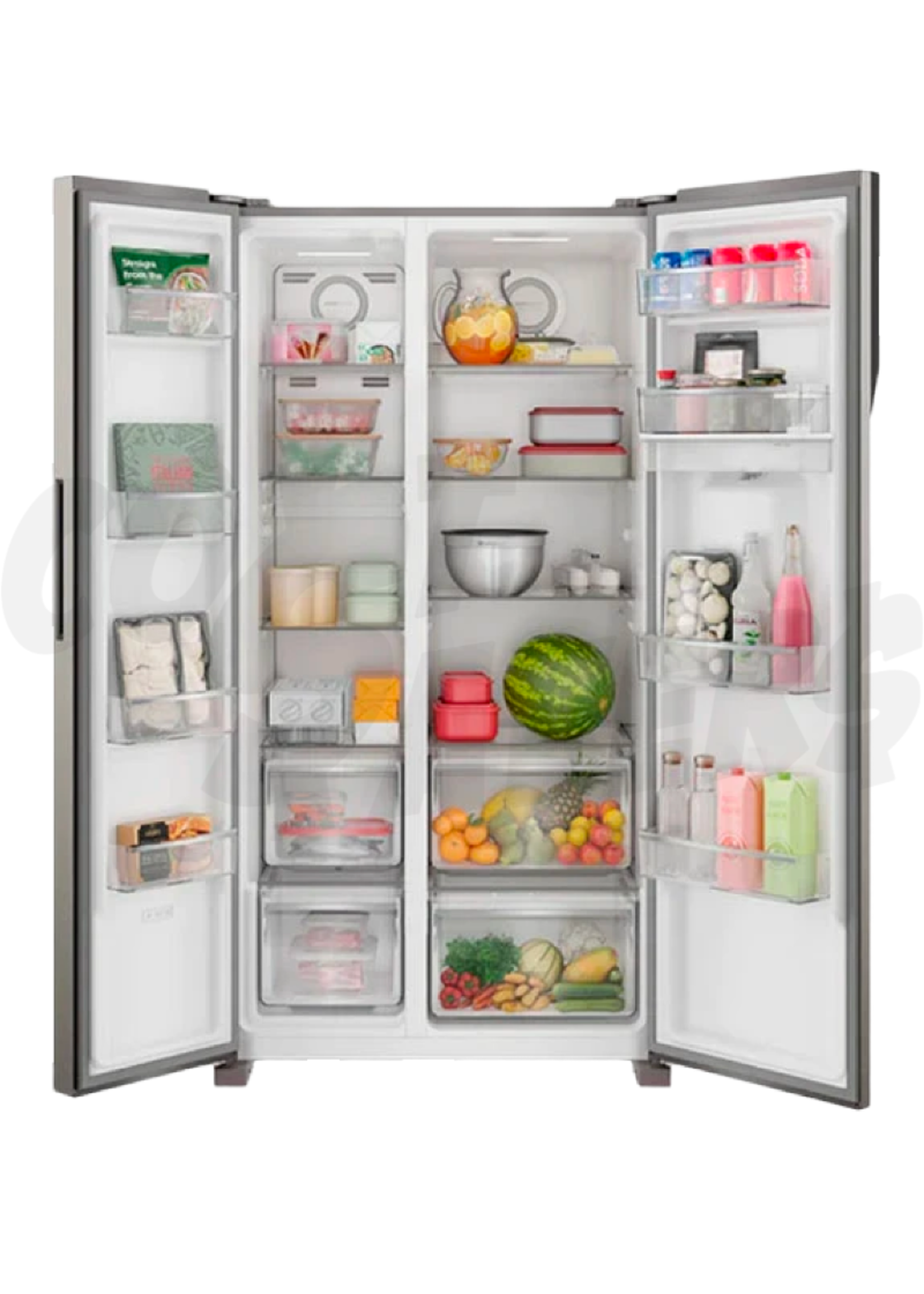 Frigidaire Frigidaire 19 Cu. Ft. SXS S/Steel Refrigerator w/Dispenser