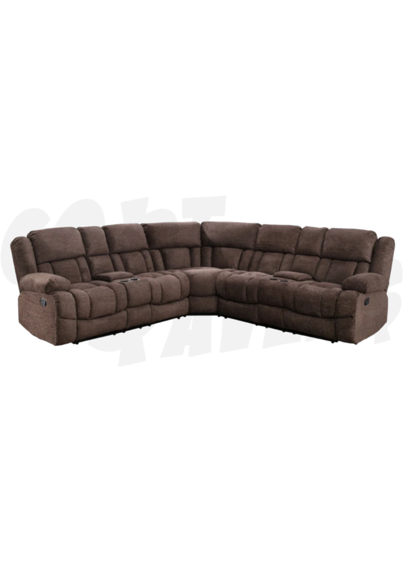 Carter Sectional Set (Brown)