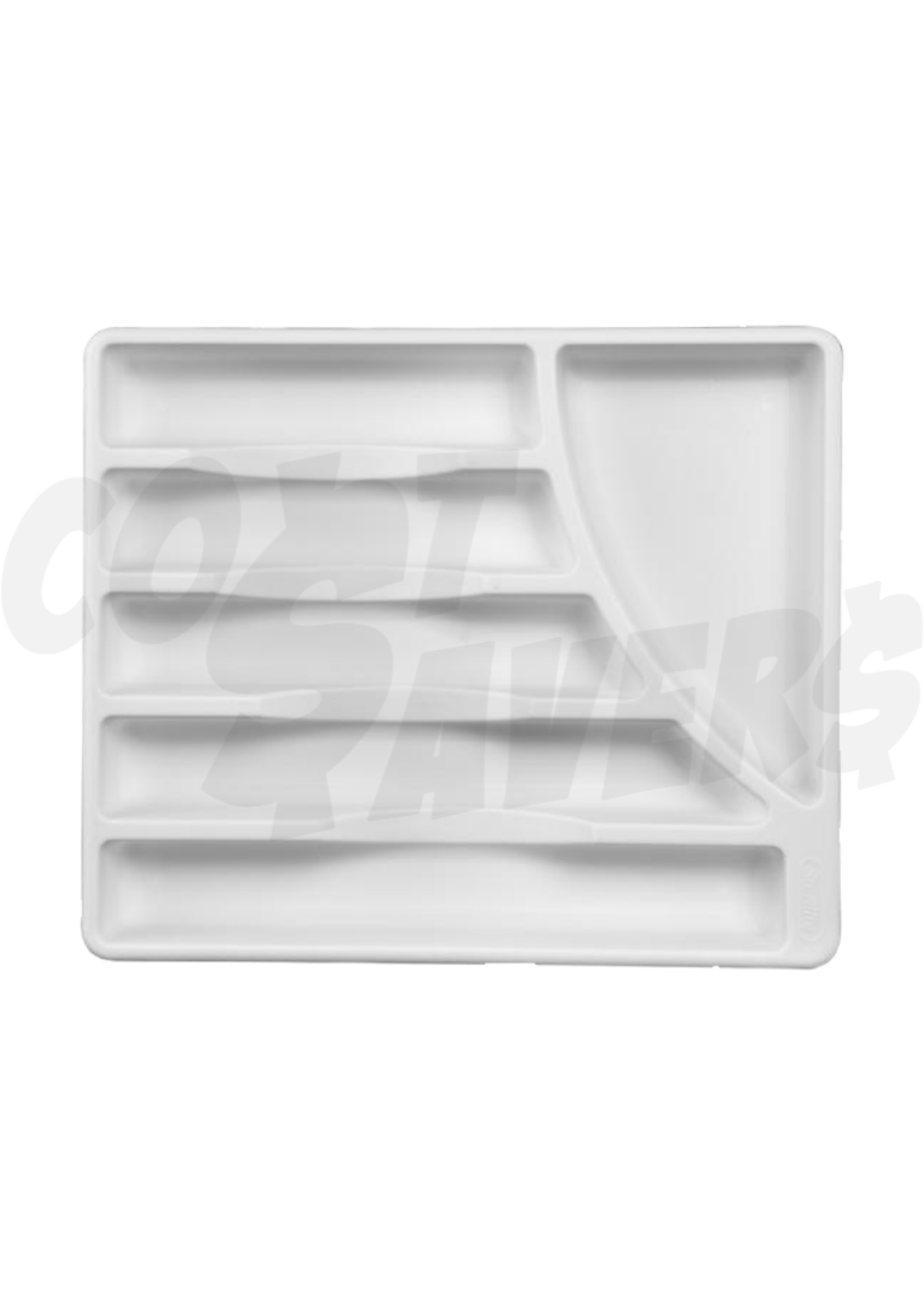 Sterilite Sterilite Compartment Cutlery Tray (Rectangle)