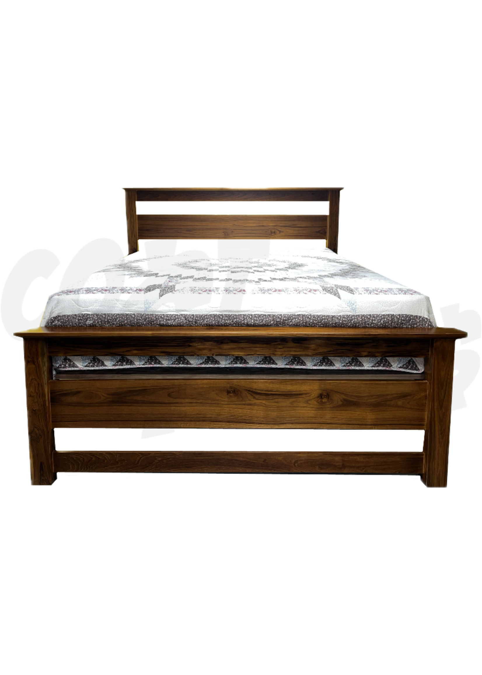 Modern Design Solid Teak Bed Frame (SS)