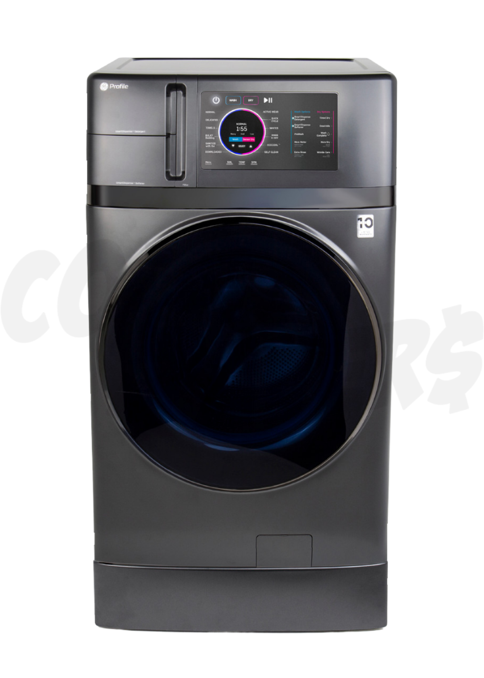 G.E G.E. Profile 4.8 cu. ft. Capacity Washer & Electric Dryer in 1