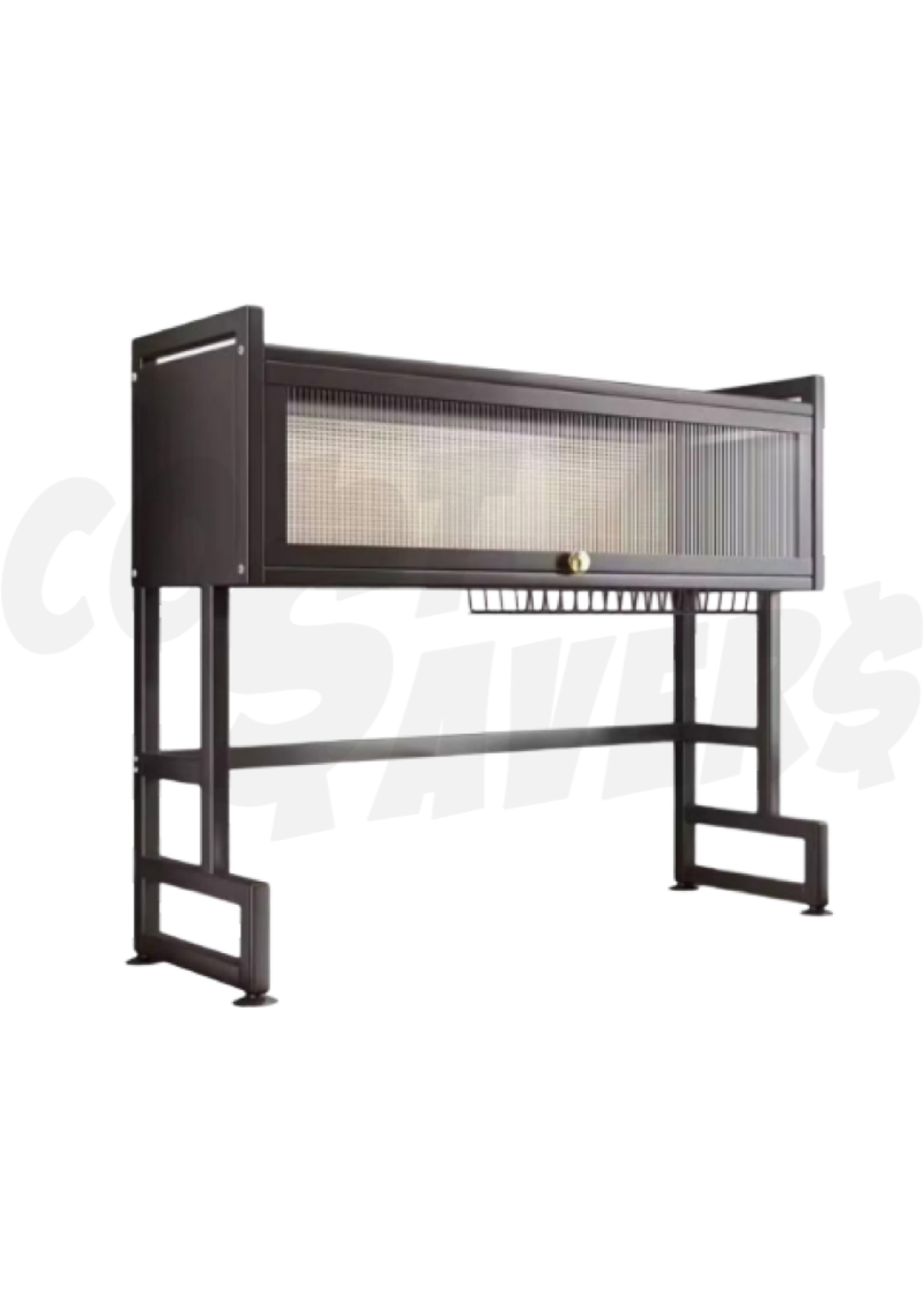 Metal Over The Sink Dish Drainer Black