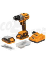 Ingco Ingco Lithium-Ion Brushless Impact Drill Set 20V