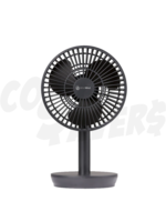 Whirlwind Whirlwind 6" Rechargeable Portable  Desk Fan (Black)
