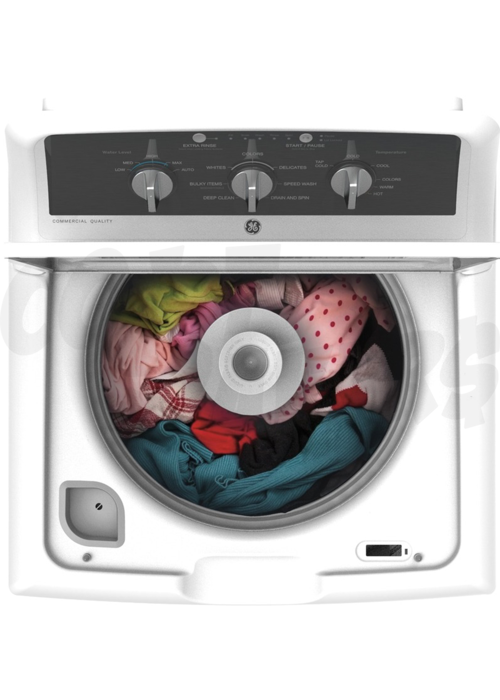 G.E G.E. 4.2 Cu. Ft. 20.3kg Pole Agitator Commerical Washer