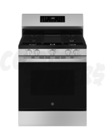G.E GE 30" 5 Burner Convection w/ Air Fry  Gas Range