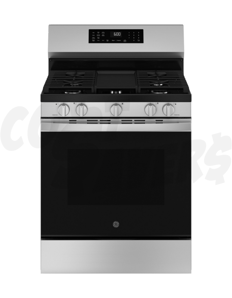GE 30" 5 Burner Convection w/ Air Fry Gas Range Cost Savers