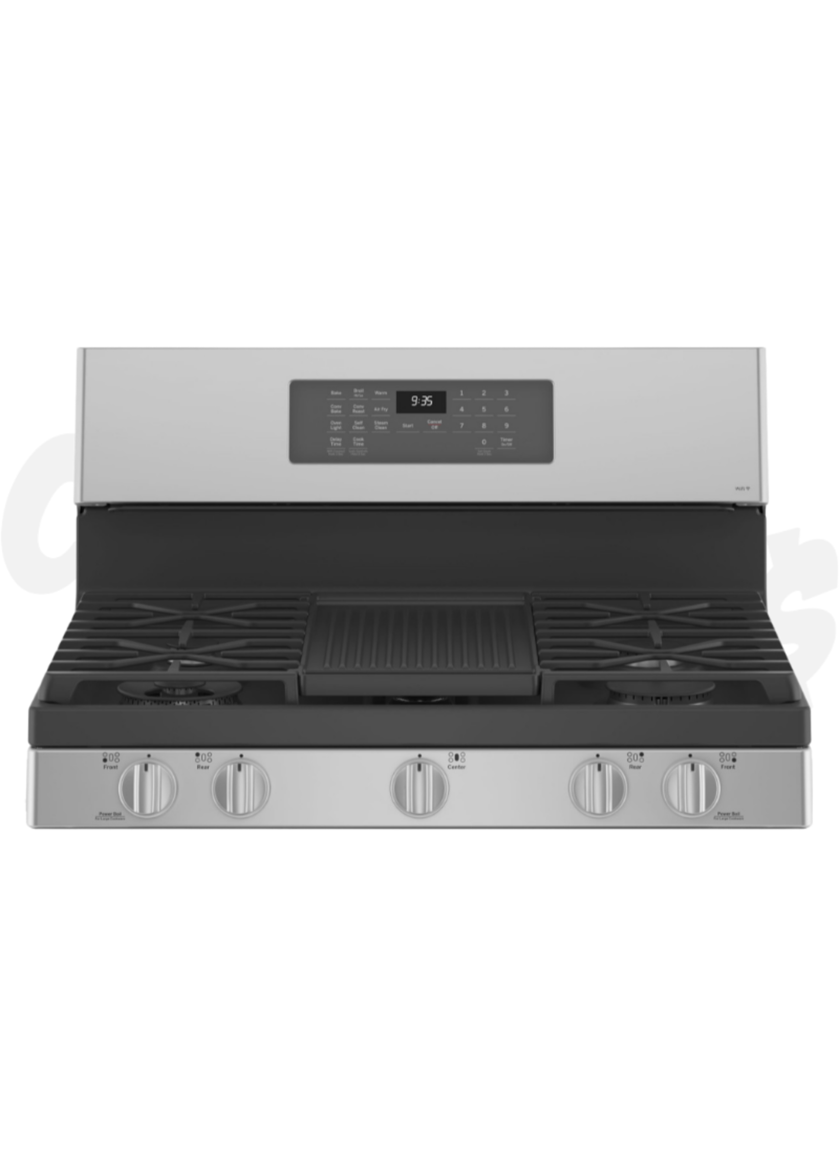 G.E Profile 30" 5 Burner Convection / Air Fry Fingerprint Resistant S