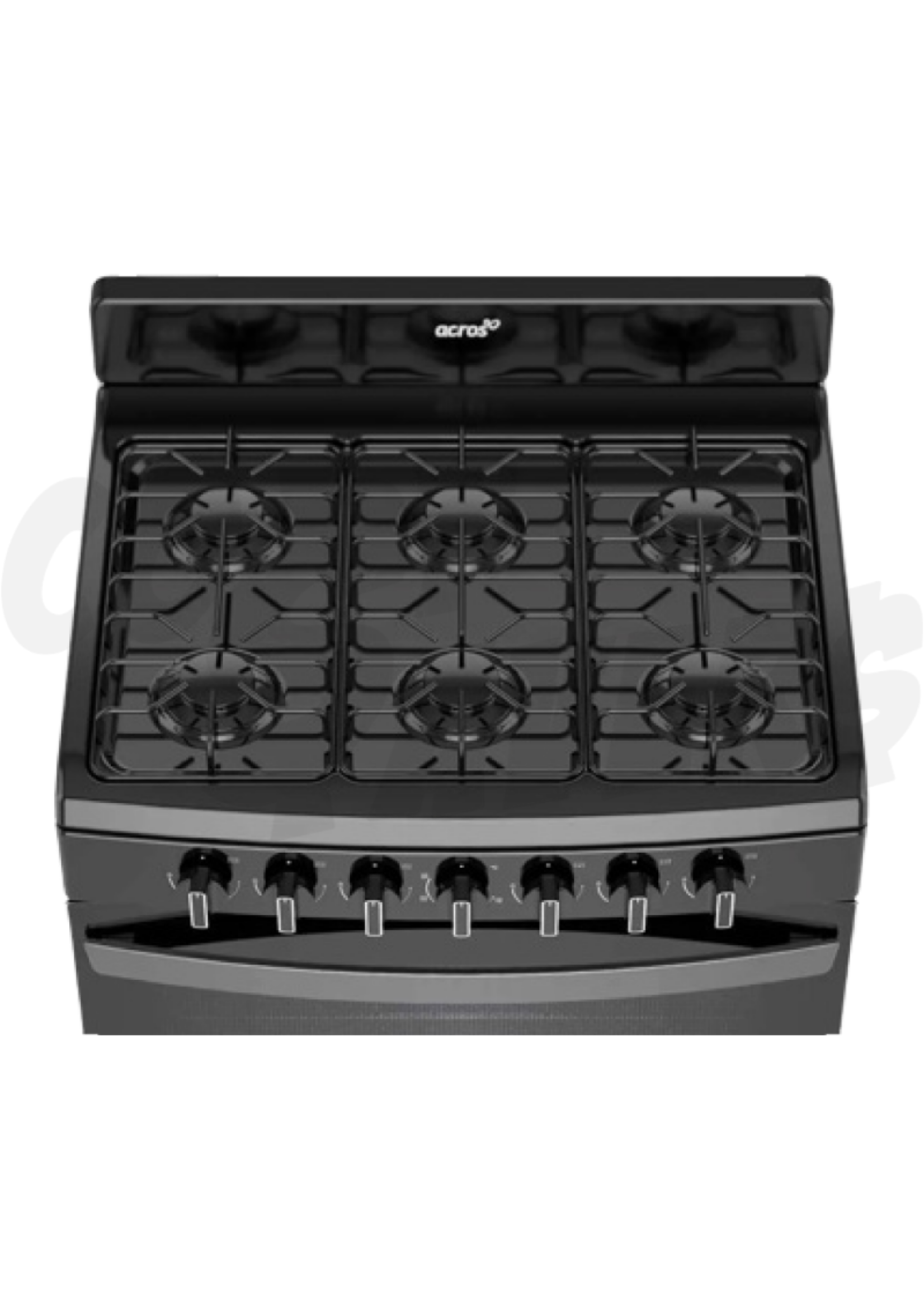Acros Acros 30" 6 Burner Range (Black)