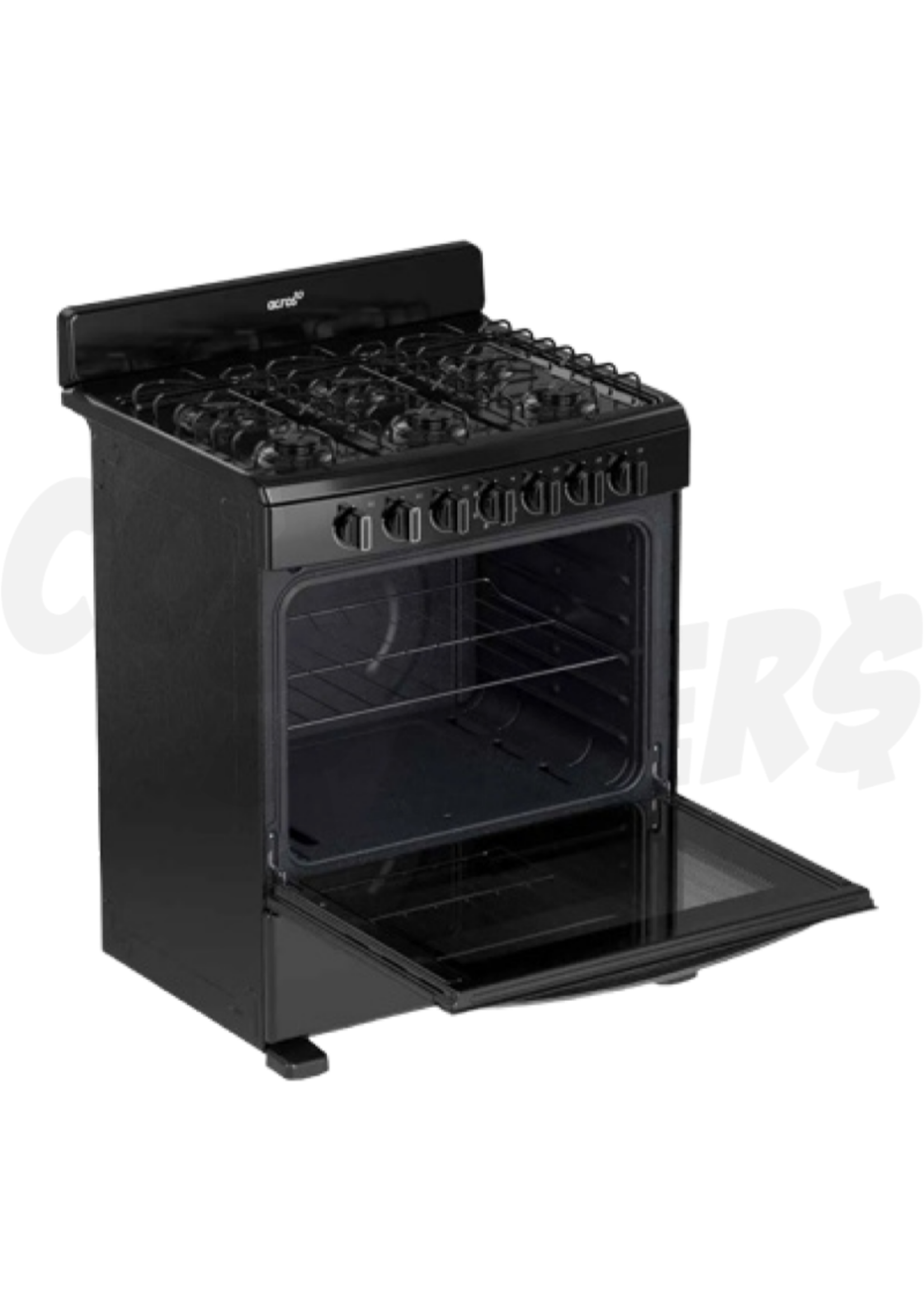 Acros Acros 30" 6 Burner Range (Black)