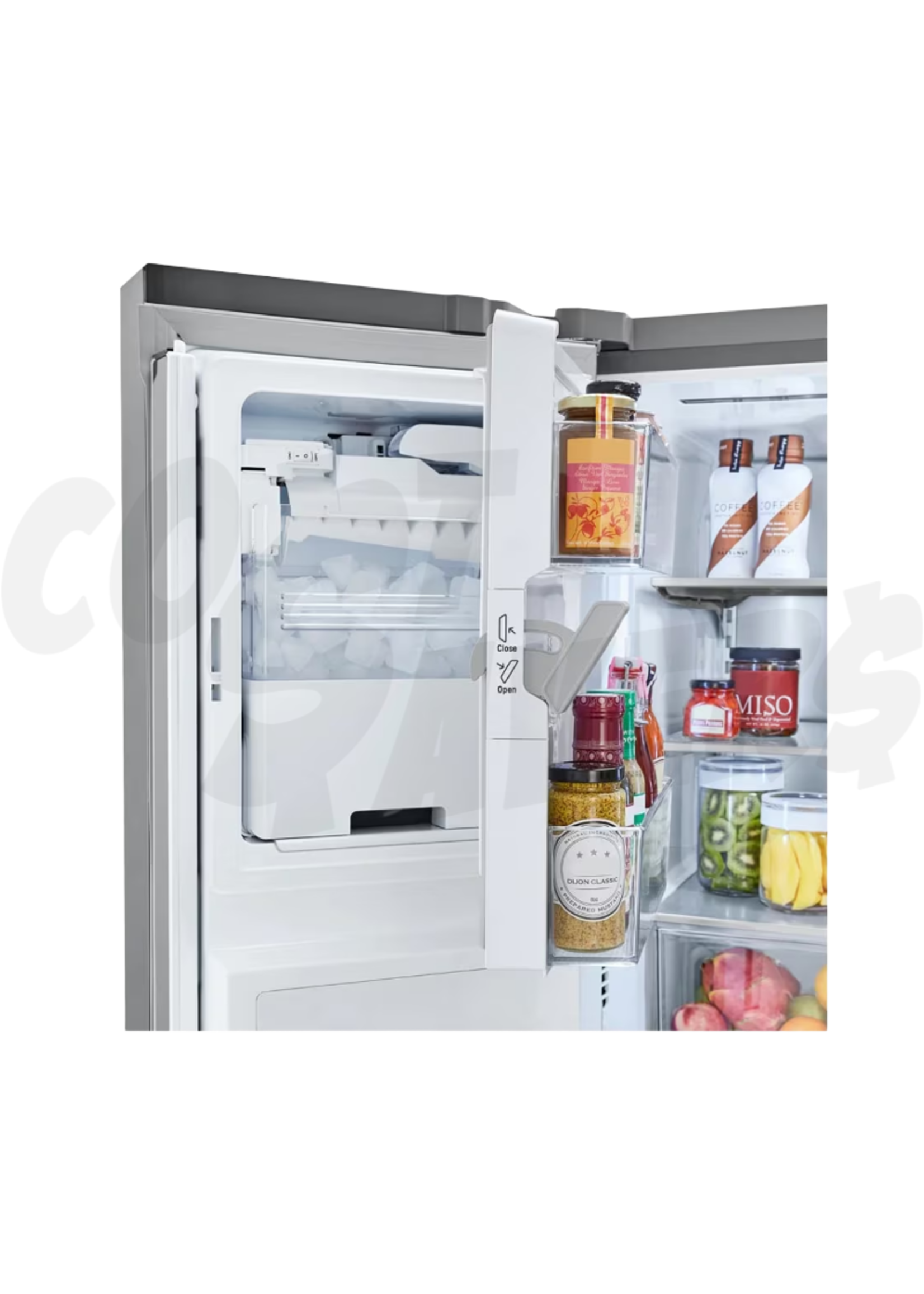 LG LG 25 Cu. Ft. F/Door S/Steel Refrigerator w/ Water & Ice Dispenser