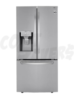LG LG 25 Cu. Ft. F/Door S/Steel Refrigerator w/ Water & Ice Dispenser