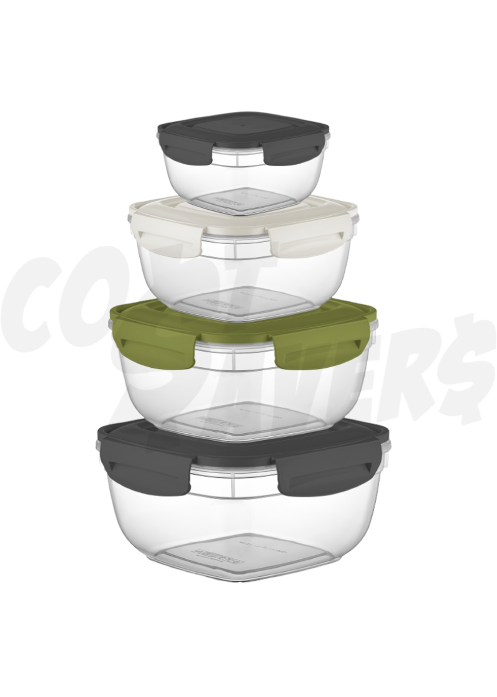 Dunya Dunya 4pc Square Storage Set