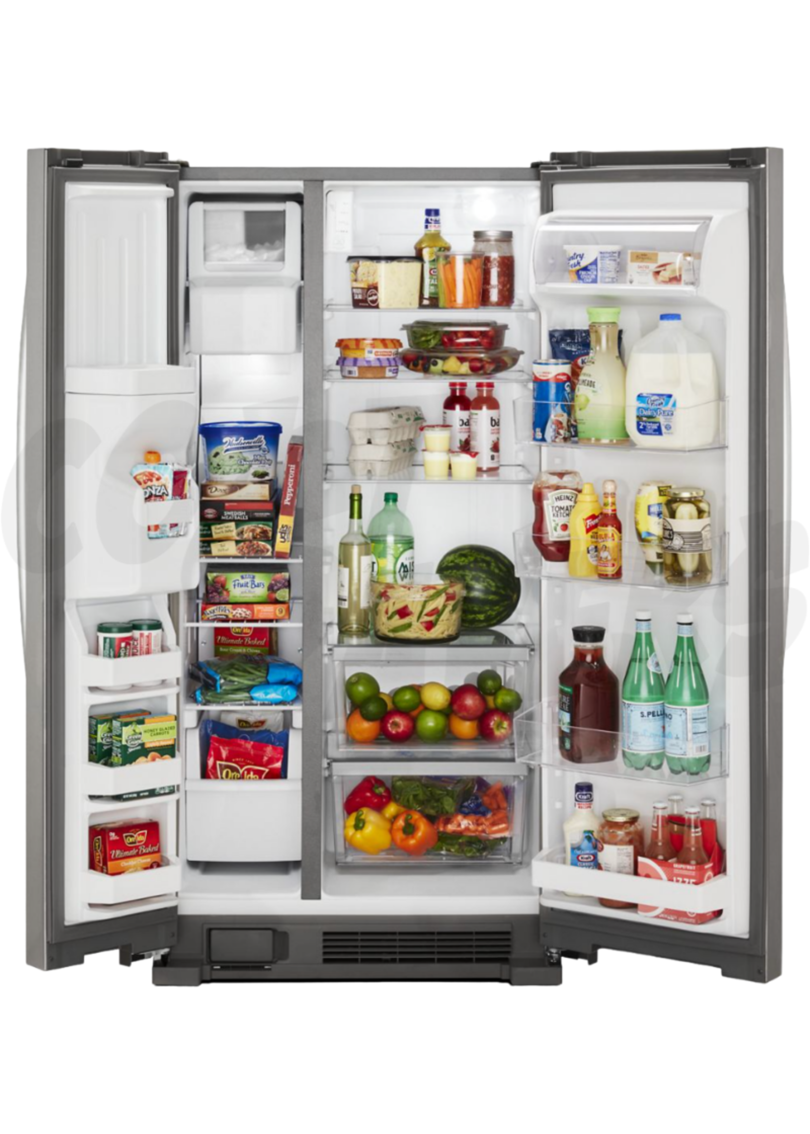 Whirlpool Whirlpool 25 Cu. Ft. SxS w/ Dispenser S/Steel Refrigerator