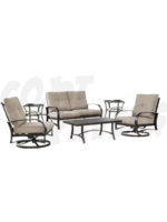 Orleans 6pc Patio Set (Beige)