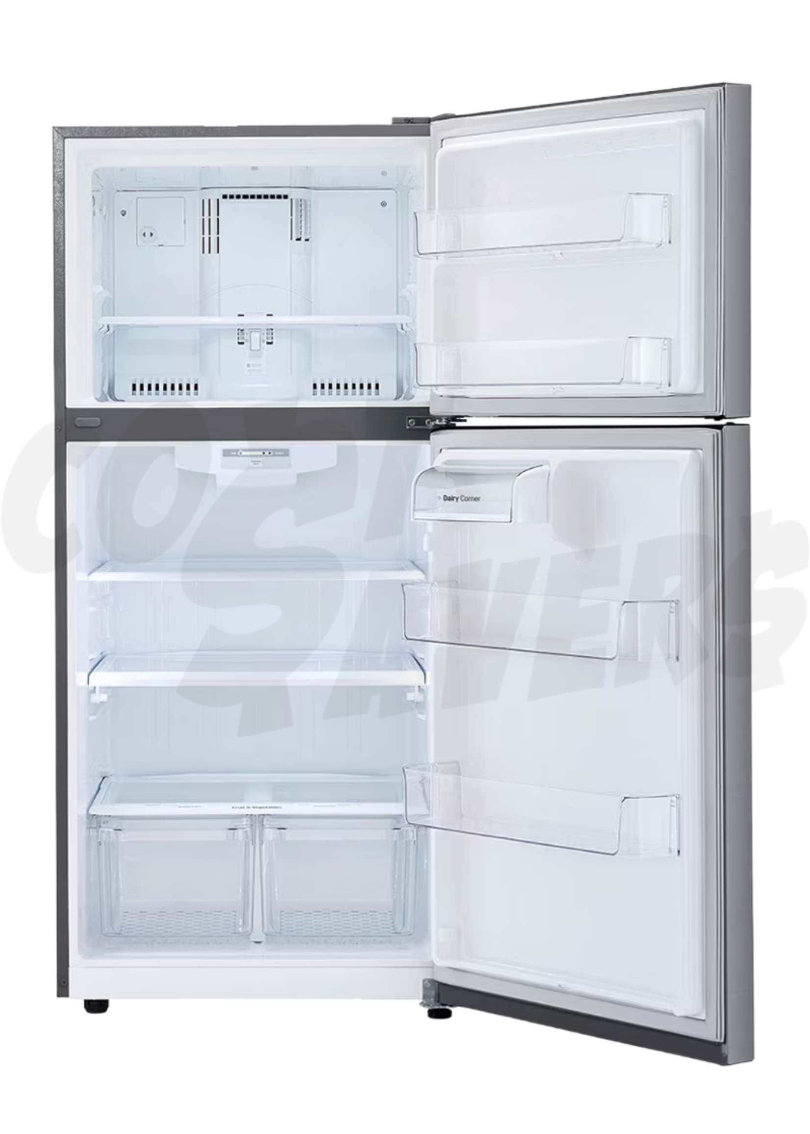 LG LG 21 Cu. Ft.  T/B Refrigerator (S/Steel)