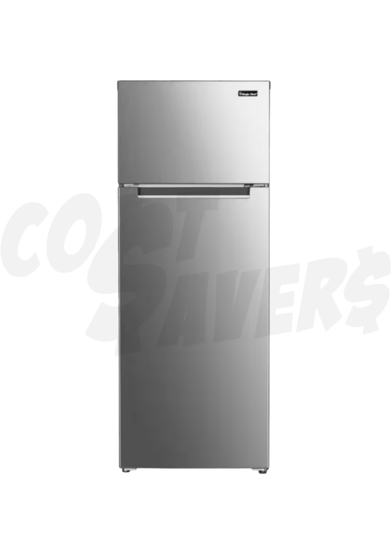 Magic Chef Magic Chef 7.3 Cu. Ft. Refrigerator (Silver) (Frost)