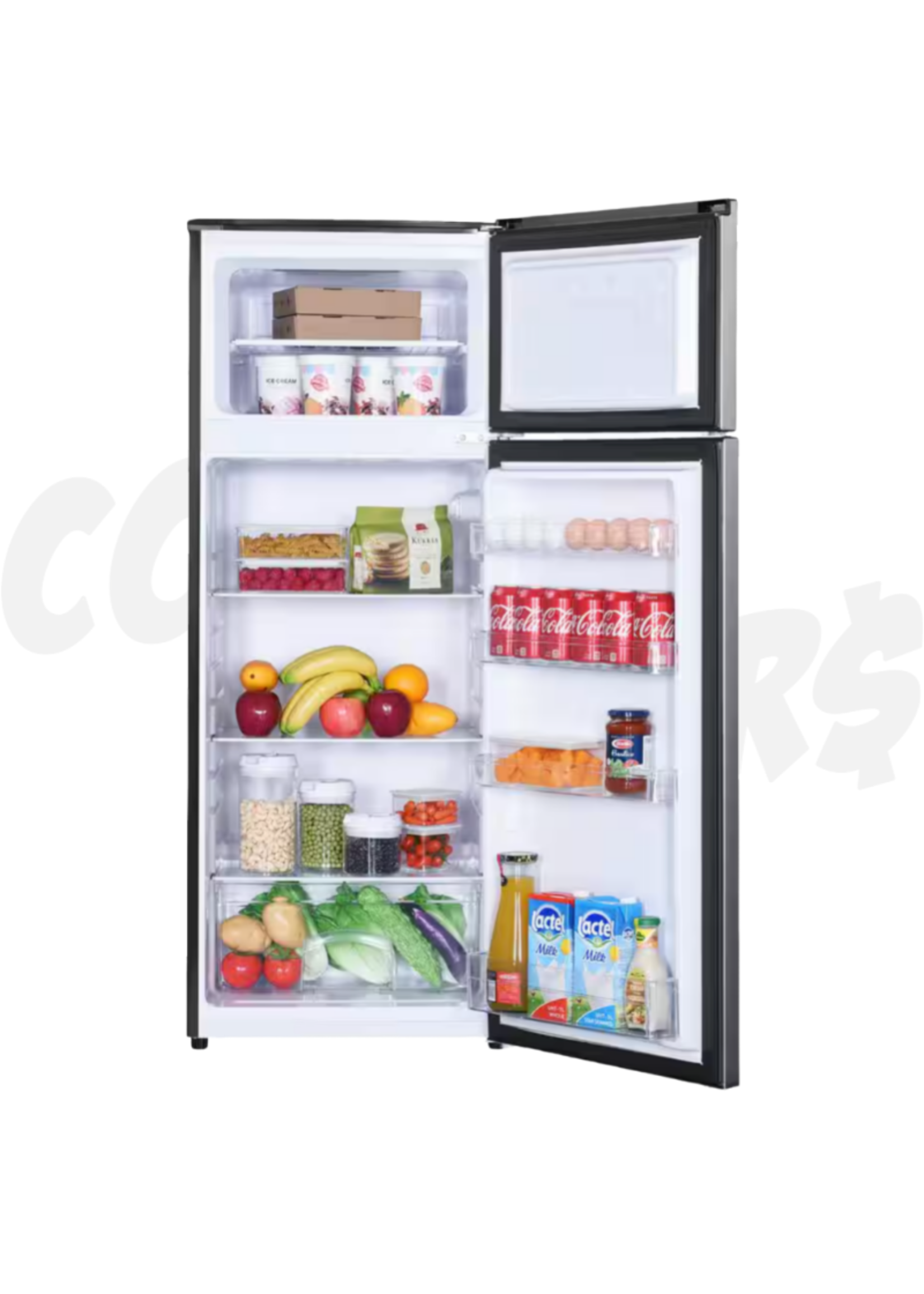 Magic Chef Magic Chef 7.3 Cu. Ft. Refrigerator (Silver) (Frost)