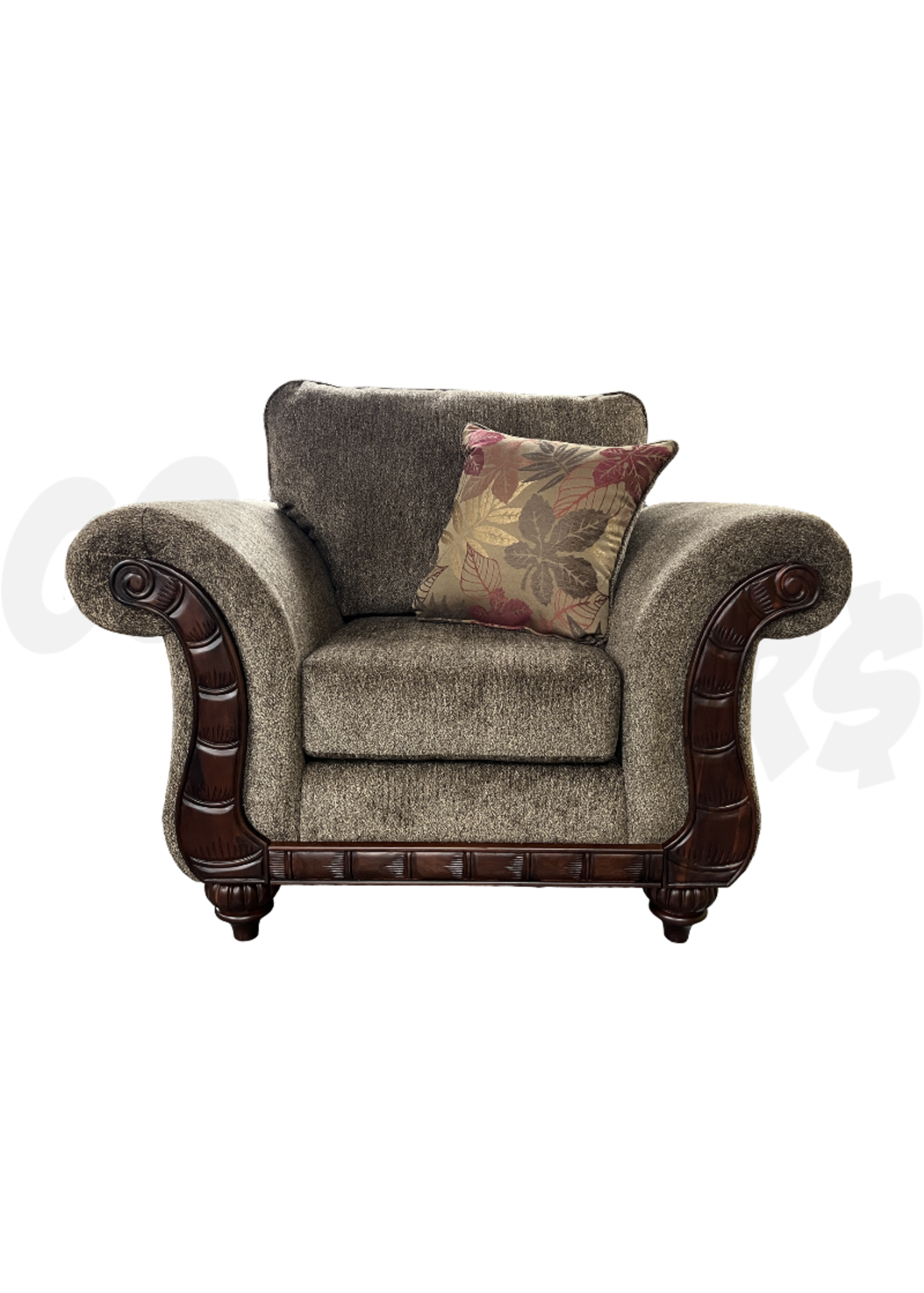 Wood House Regal Palm 3pc Living Room Set