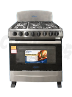 Genie Genie 30" 6 Burner S/Stainless Stove