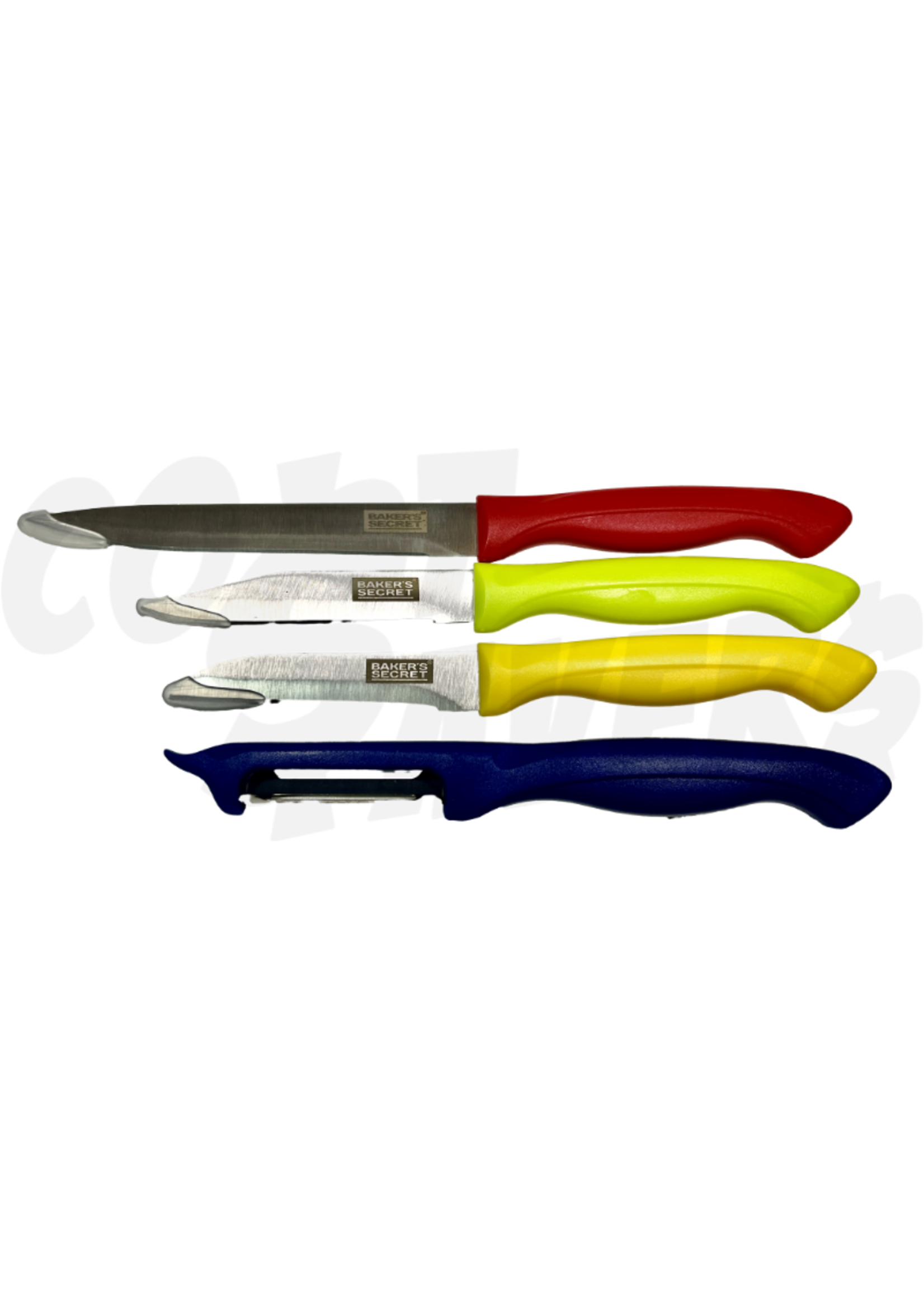 Baker's Secret Baker's Secret 4pc Knife Set