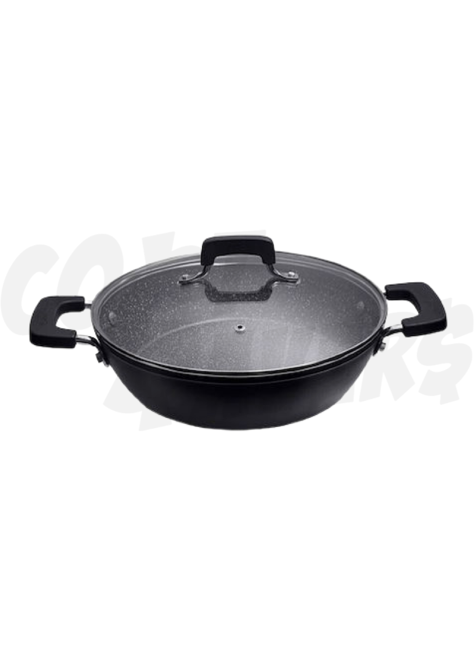 Baker's Secret Baker's Secrets Granite Aluminium Non-Stick Pot 28cm