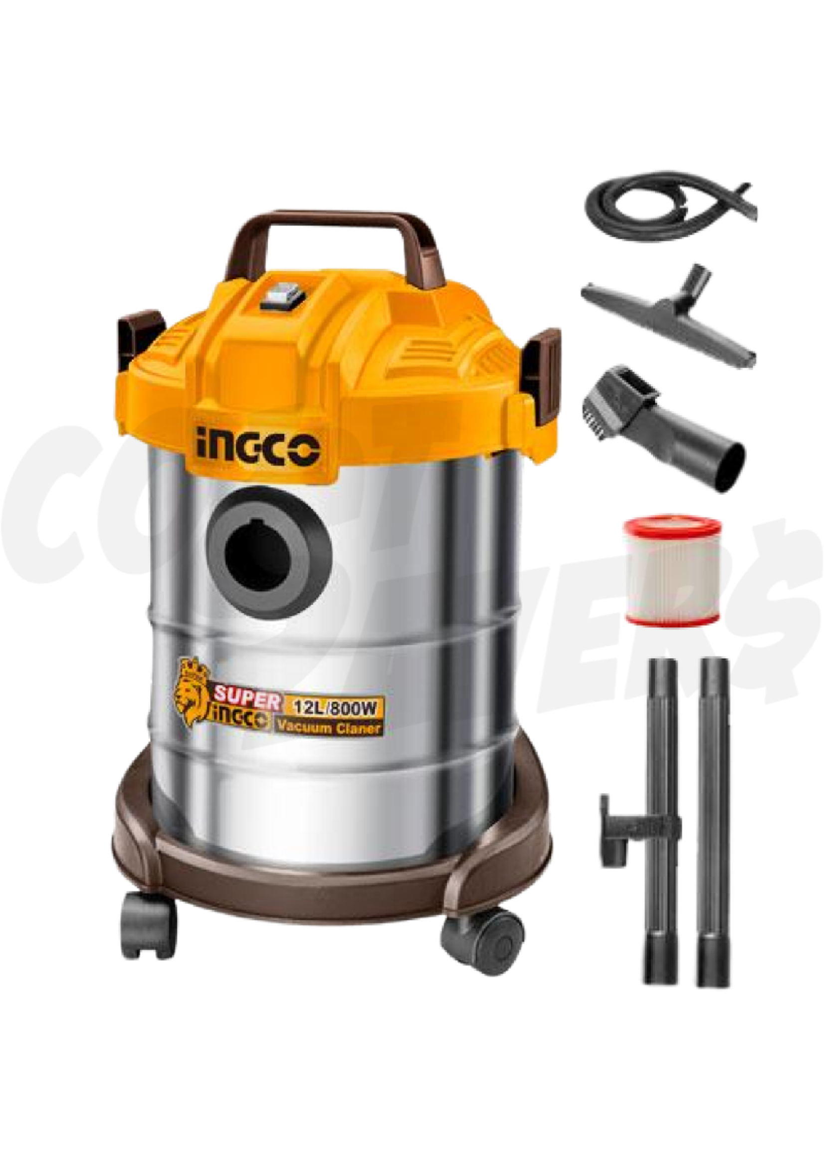 Ingco Ingco Wet & Dry Vacuum Cleaner 12L