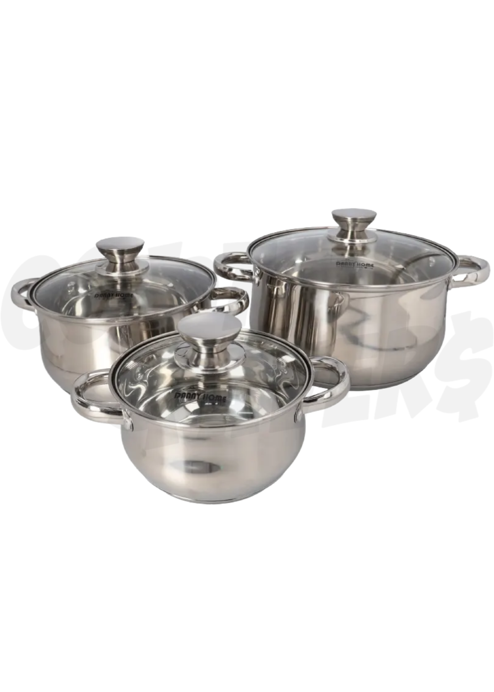 Danny Home Danny Home 6pc Casserole Set w/ Lid