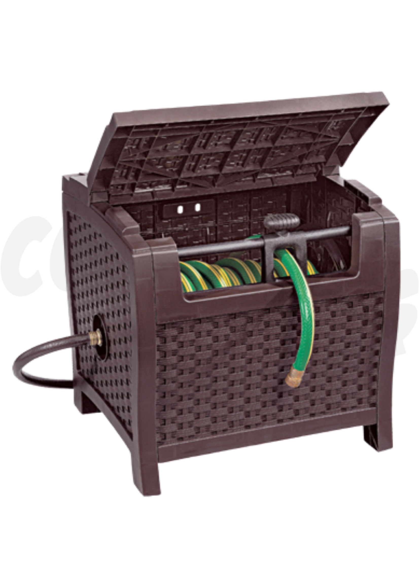 Suncast 175 ft. Slide Trak Hose Hideaway