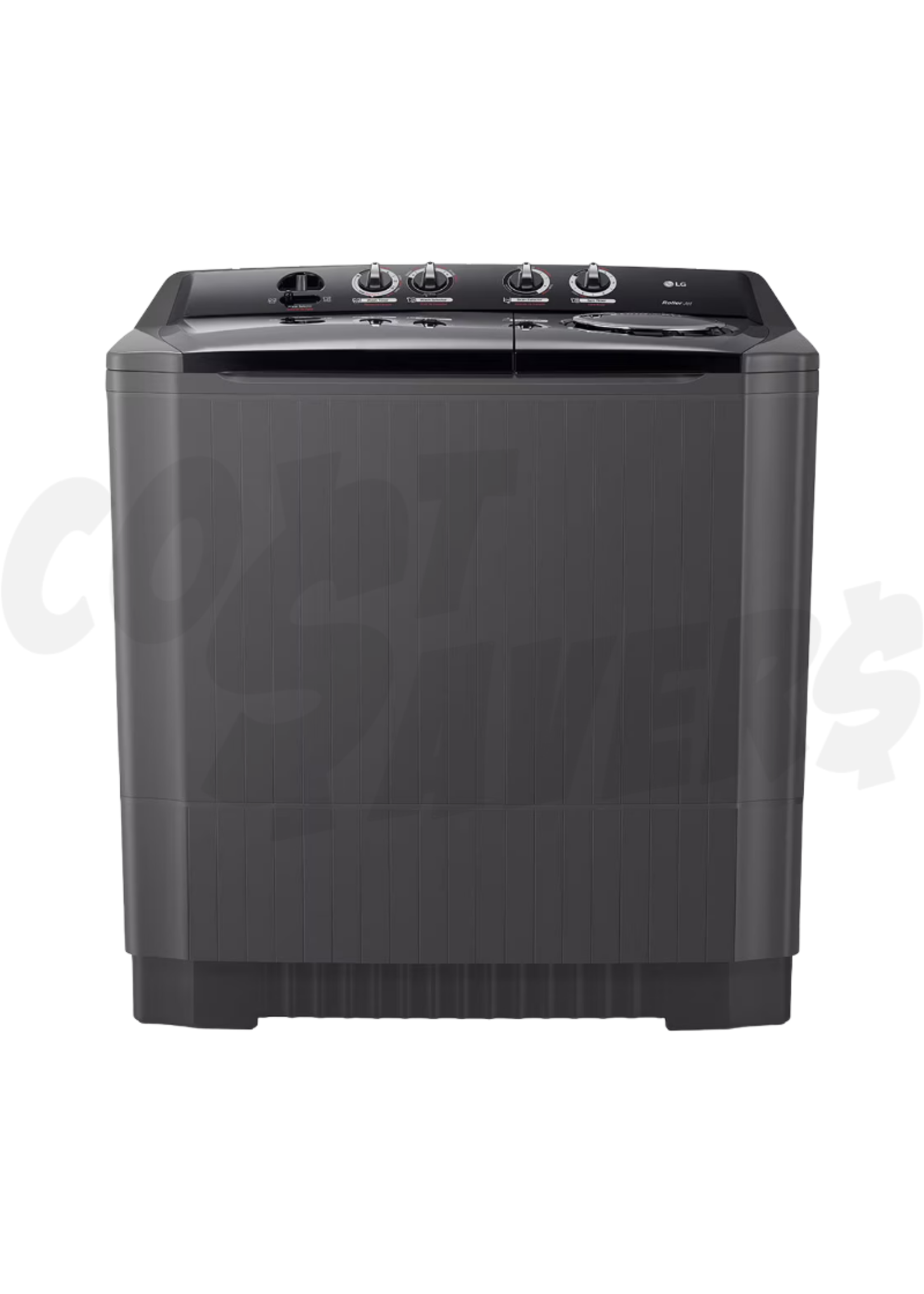 LG LG 18kg Twin Tub Washer (Black)