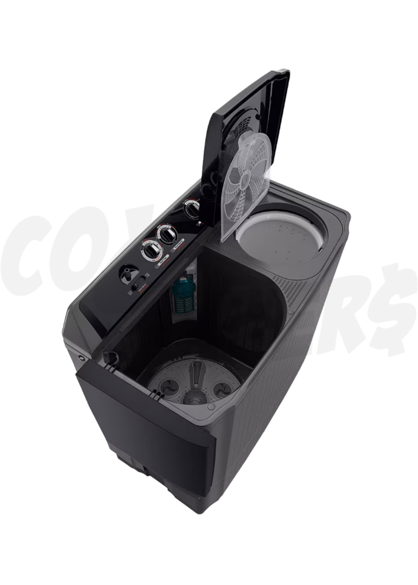 LG LG 18kg Twin Tub Washer (Black)