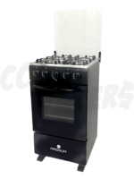 Magnum Magnum 20" 4 Burner Gas Range (Black)