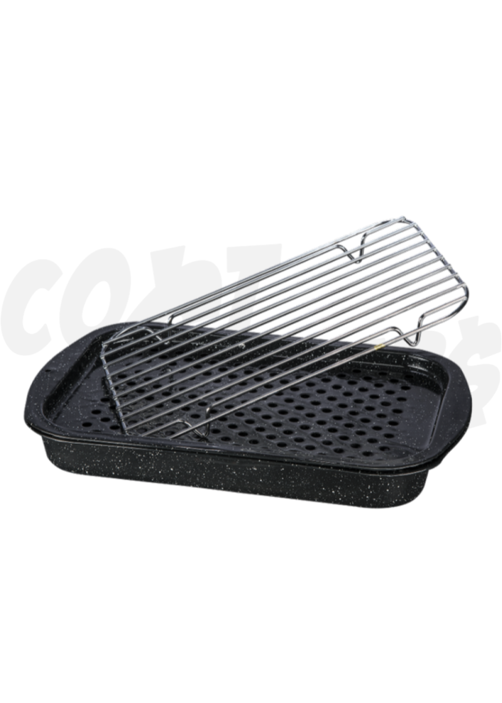 Graniteware Graniteware 3pc Bake Broil And Grill (Black)