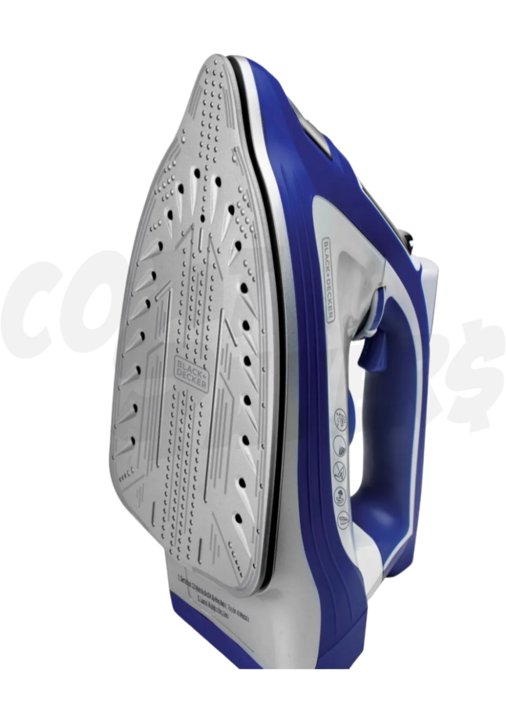 Black & Decker Black & Decker Non-Stick Electric Iron w/ Auto Shut Off (Blue)