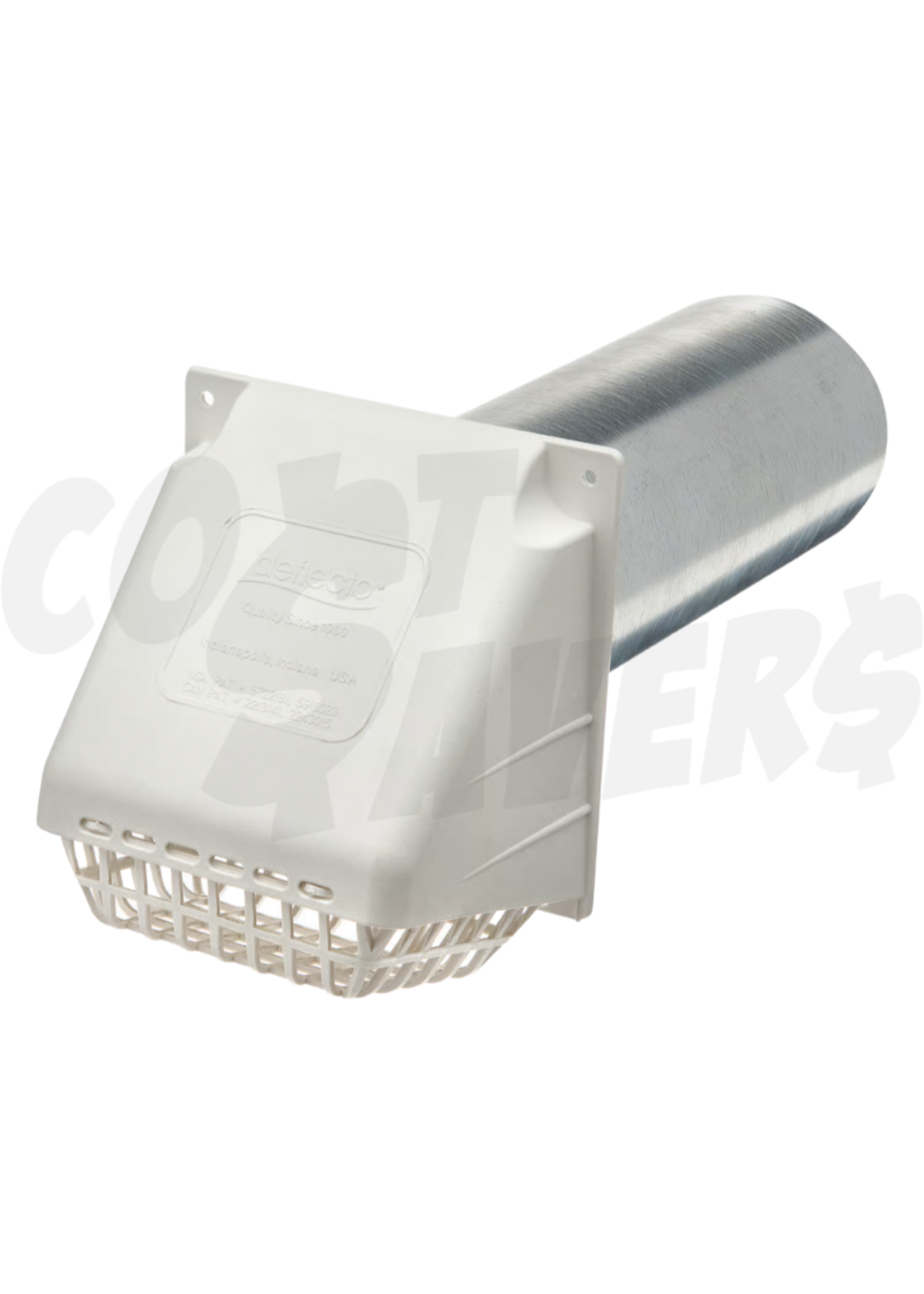 ACE ACE Multi-Purpose Vent Tail Outdoor 4" (White)