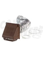 ACE ACE Multi-Purpose Pest Guard Vent Kit Outdoor 4" x 8' (Brown)
