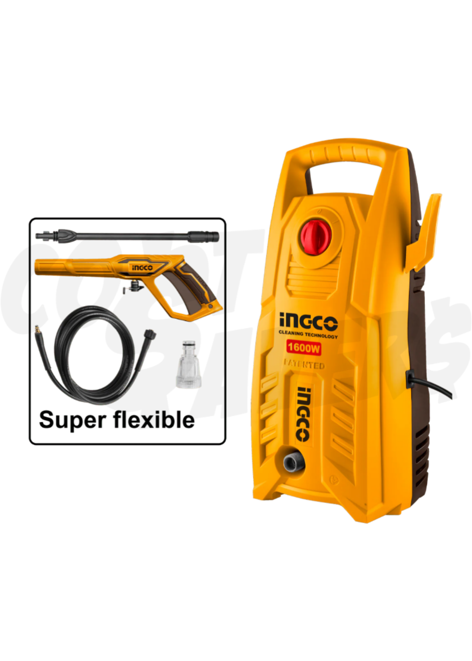 Ingco Ingco 2030psi Pressure Washer 1600W