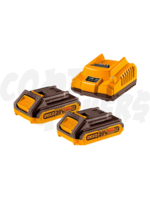 Ingco Ingco 2 Lithium-Ion Battery and Charger Set