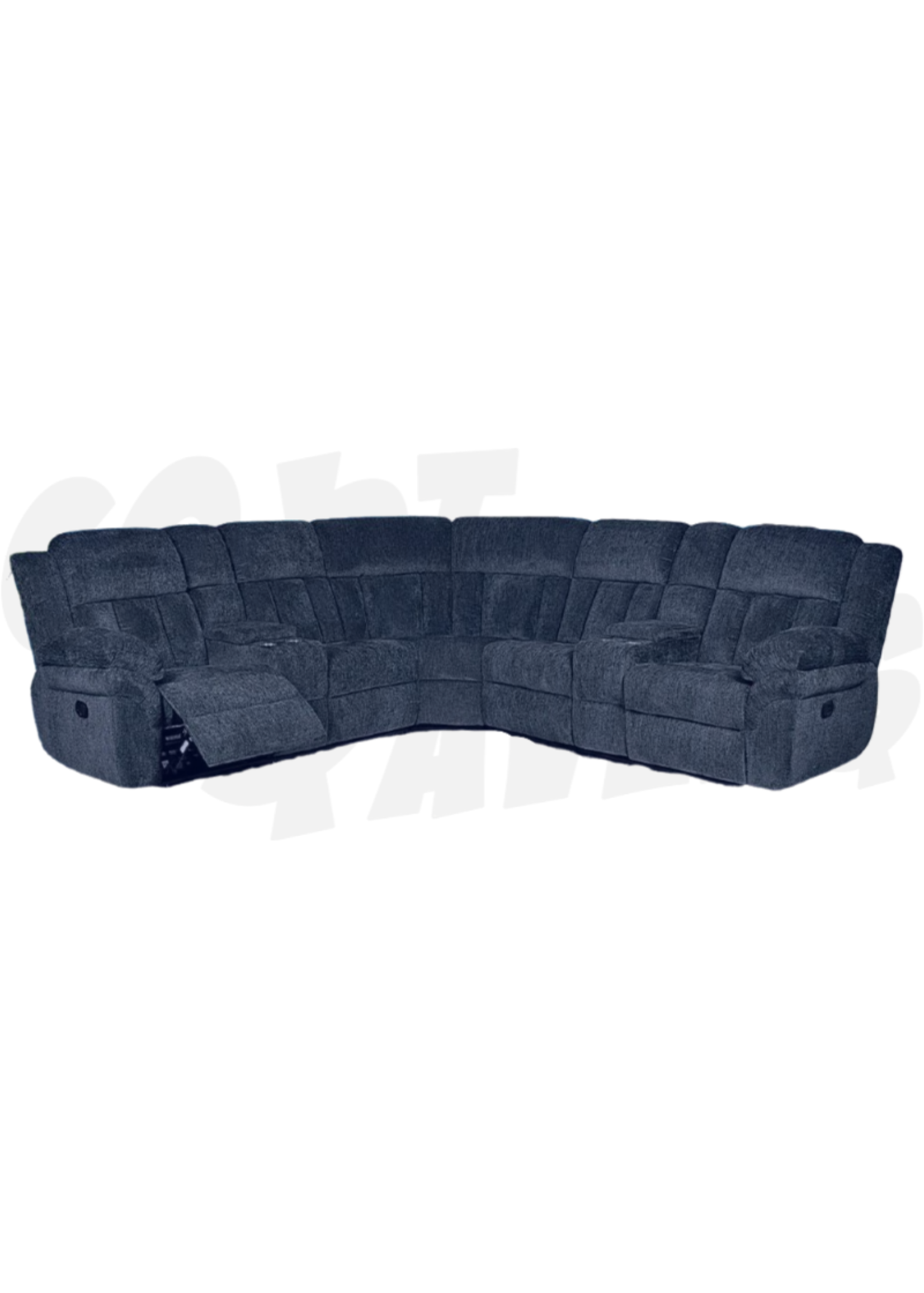 Carter Sectional Sofa Set (Grey)