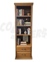 Bookshelf 4 Shelf 2 Drawers (SK)