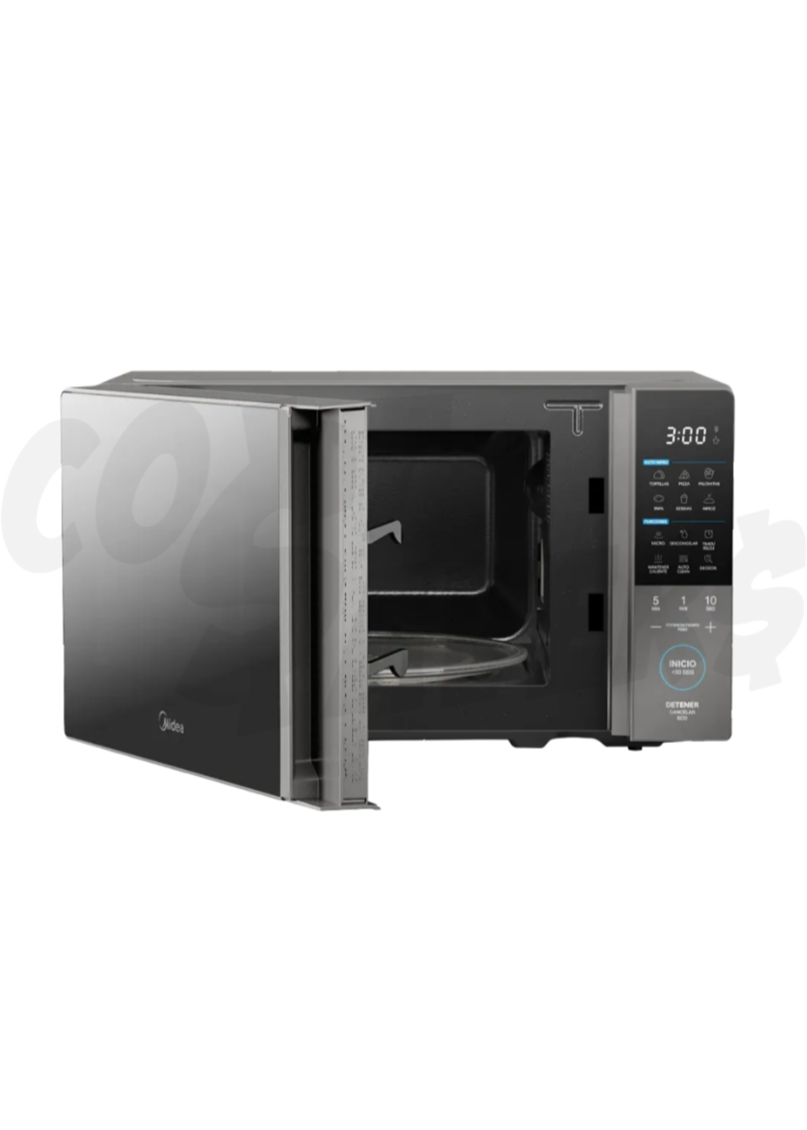 Midea Midea 1.1 Cu. Ft. Microwave (S/Steel)