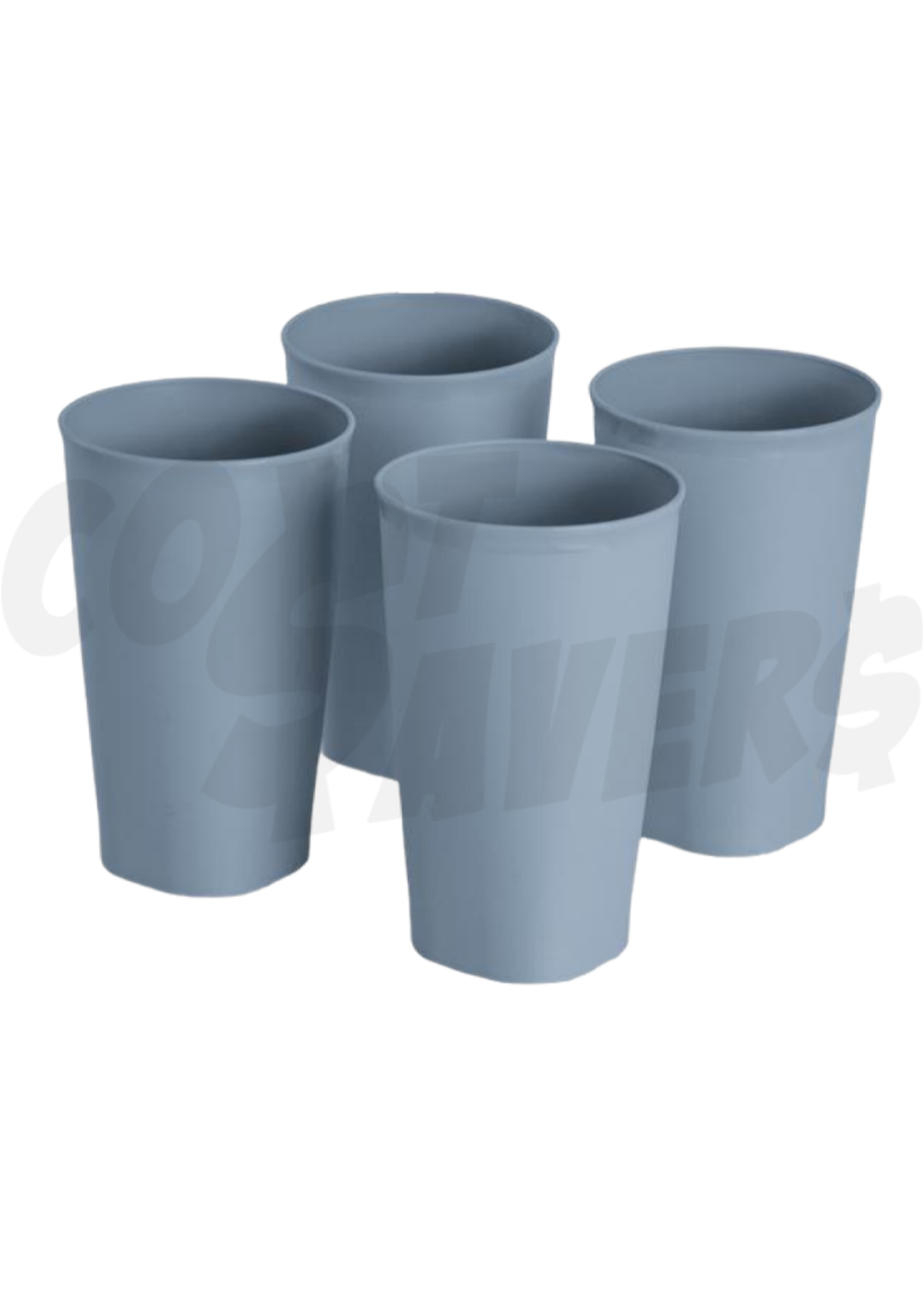 Sterilite Sterilite 4pc Plastic Cup Set Blue