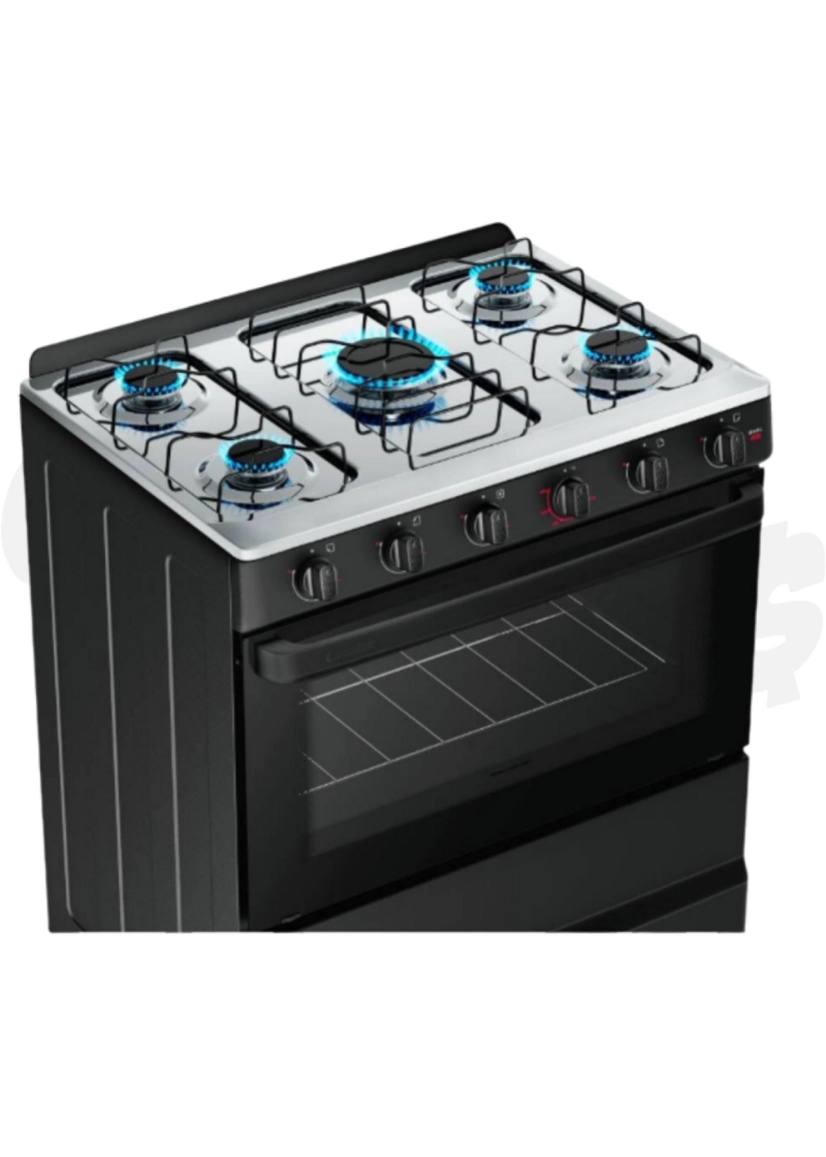 Magnum Magnum 30" 5 Burner Gas Range (Black)