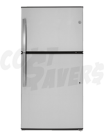 G.E G.E.21.1 Cu. Ft. T/B Refrigerator (S/Steel)