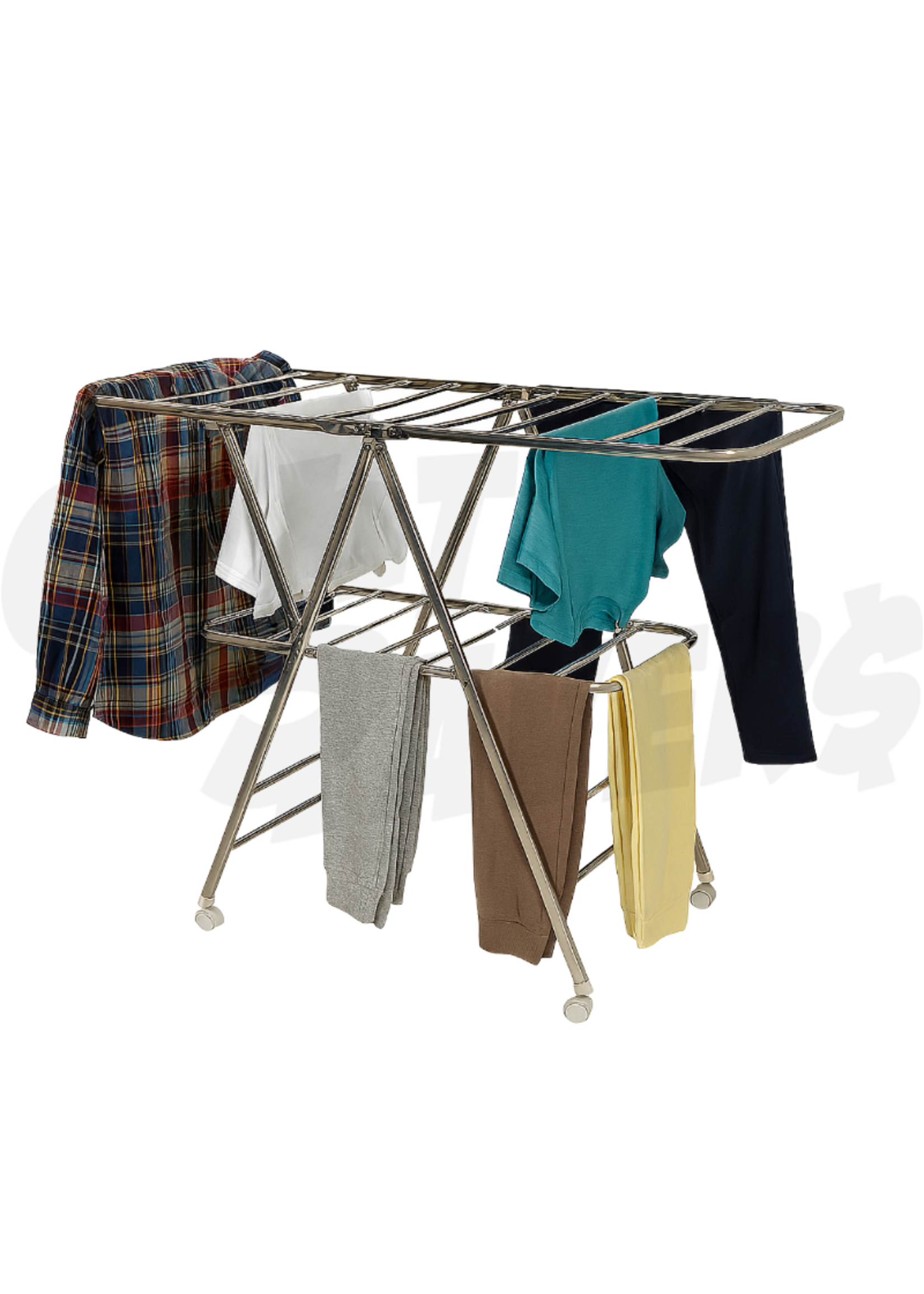 Gemeiju Standing Clothes Drying Rack (L)