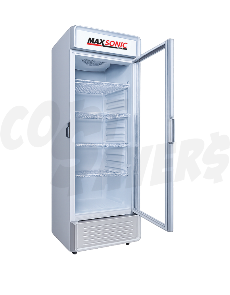 Maxsonic Logo Maxsonic Elite 8 Cu. Ft. Chiller (White) - Cost Savers