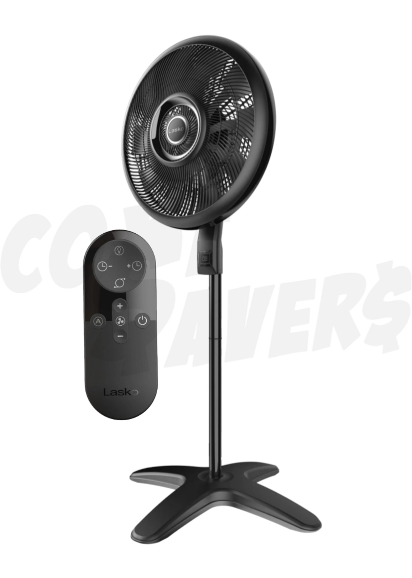 Lasko Lasko WindStorm 18" Pedestal Fan w/Remote (Black)