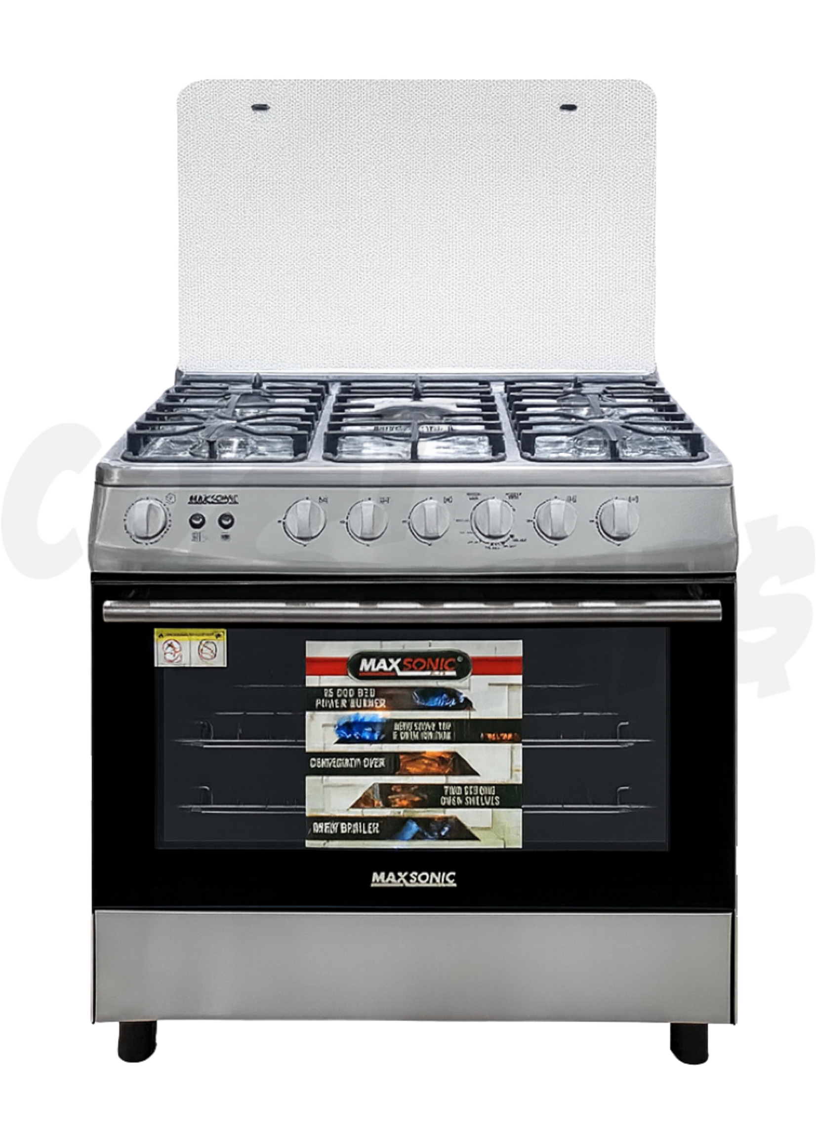 Maxsonic Maxsonic Elite 36" S/Steel Gas Stove