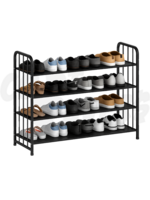 Shoe Stand 4 Layer Black